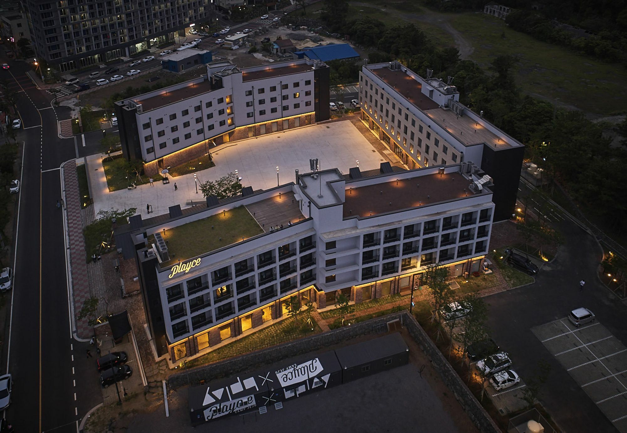 Playce Camp Jeju Hotell Oso-ri Exteriör bild